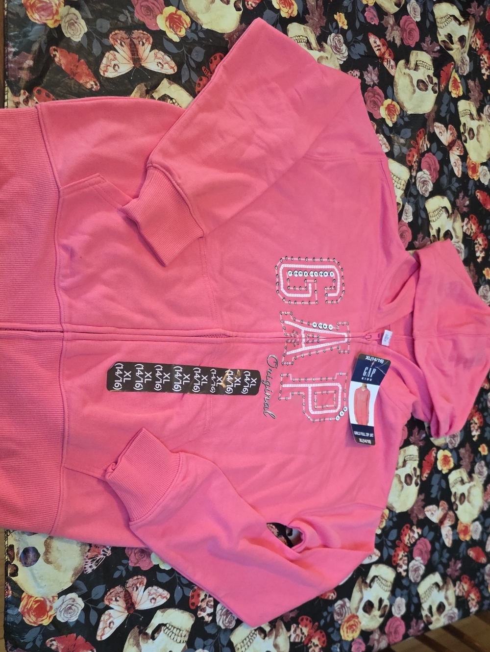 NEW wt TAGs! GAP Bubblegum pink hoody